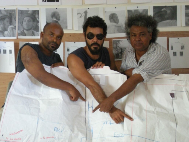 Floy, Kristof Langromme, Francky Lauret, atelier Lerka pk4,2009