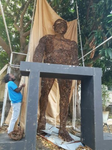 Richard Korblah sculpture