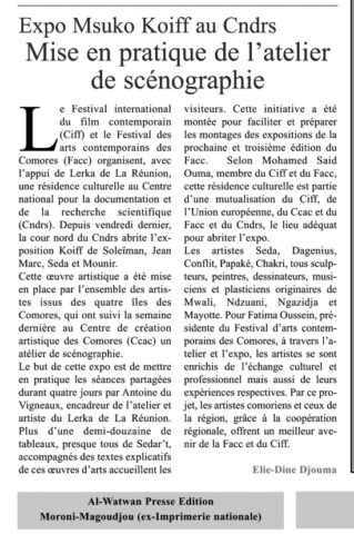 Facc stage article presse