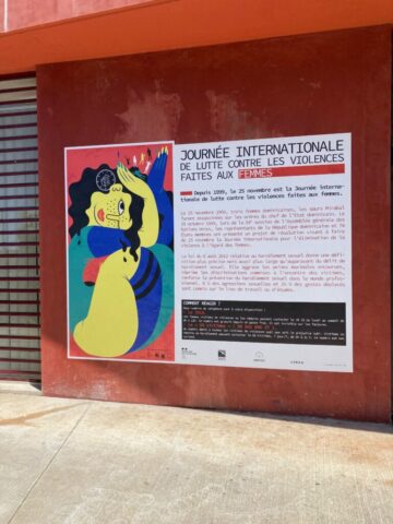 Floe, affiche 25 novembre, in situ novembre 2021