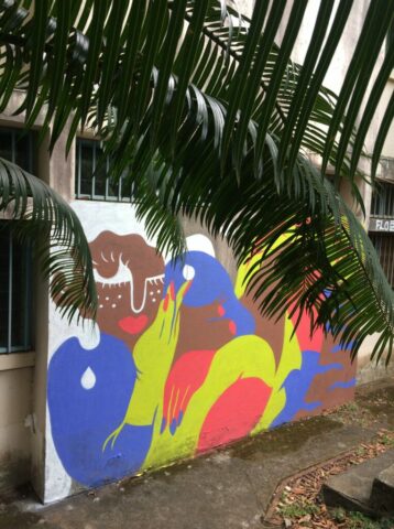 Floe, peinture mur Lerka