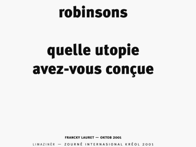 Zourné internasionaL kréol, octobre 2001 4×3 1.0