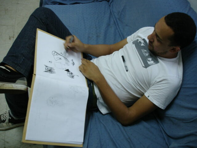 Kid Kréol, dessin, Lerka Jeumon, 2009-02-06