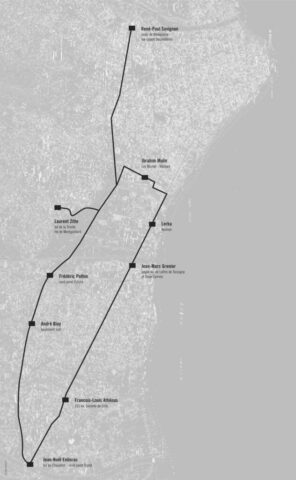 Limazinèr images d'une ville 2003 plan affiche