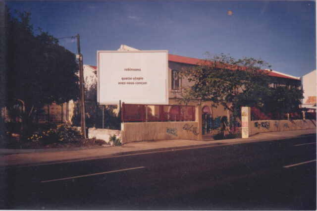 Limazinèr, zourné internasionaL kréol, Francky Lauret, affiche 4*3 Jeumon, octobre 2001