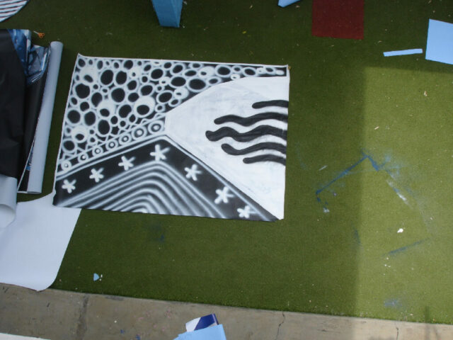 Colinet, affiche, workshop avec Jean Faucheur, 2009