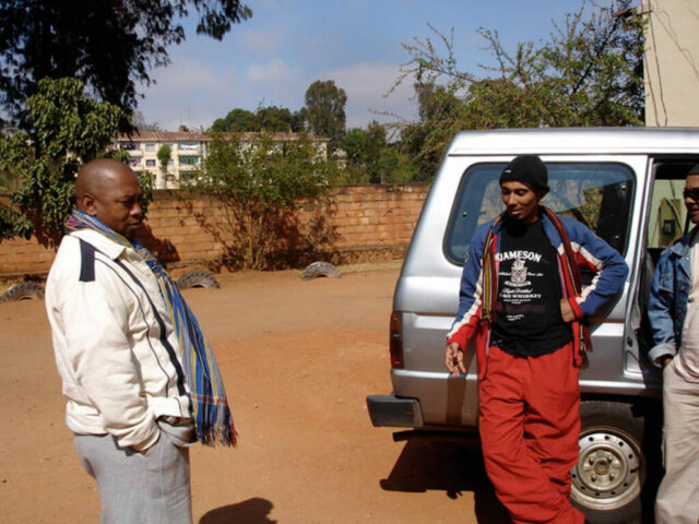Elabakana Betongolo⁩,Jako Maron, Ricky Olombelo, Antananarivo, octobre 2006