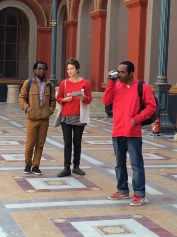 Mounir Allaoui, Julia Borderie, Mohamed Absoir, Ensa Paris 2016